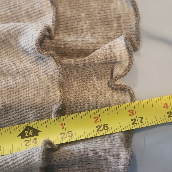 Women's short sleeve,  v neck 3/4 button up shirt from June and Delaney - Picture 6 of 6